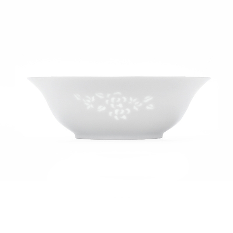 Title 6, High Temperature White Porcelain Household Nood...