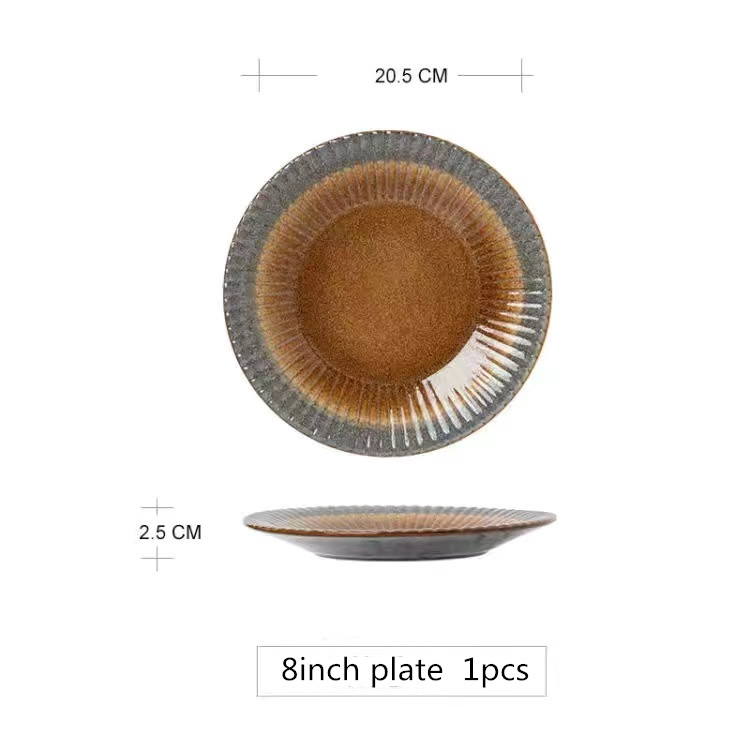 Title 2, Home Fashion Simple Retro Steak Western Plate