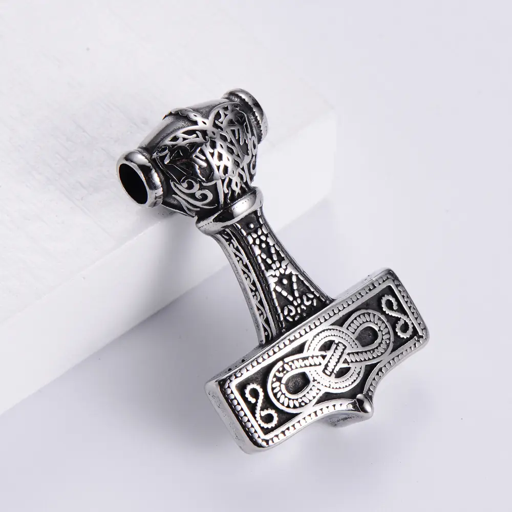 Men's Viking Casting Stainless Steel Pendant