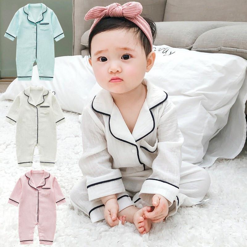 Long Sleeve Infant Home Creeper Bodysuit