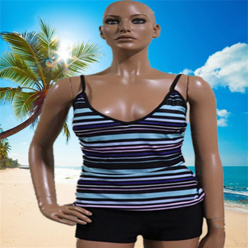 Women's Three-piece Swimsuit Flat Angle Split