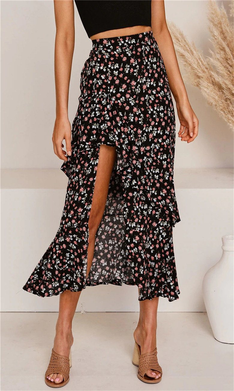Fashion Simple Polka Dot Half-length Skirt