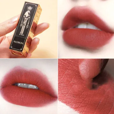 Velvet Matte Lipstick Matte Blood Orange Cinnabar Orange - Shop at LoveMi