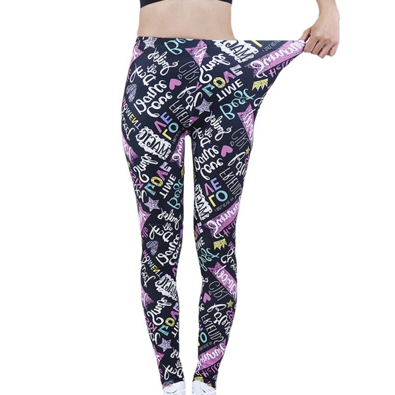 Title 17, Damen Yoga Fitness Capris mit hohem Bund, elast...