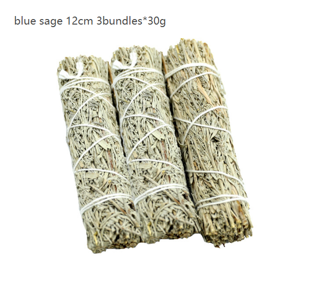 Three bundles of 12 cm blue sa