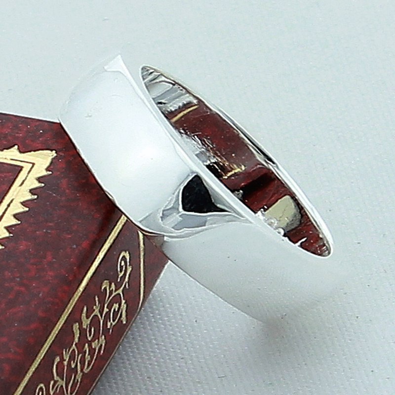Fashion Silver Simple Square Ring