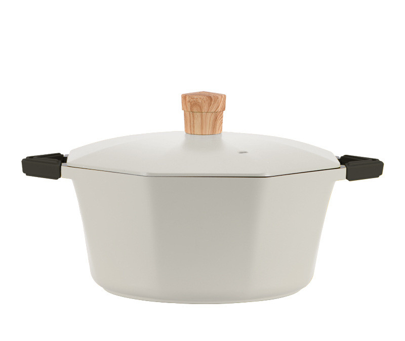 White24soup pot with aluminu