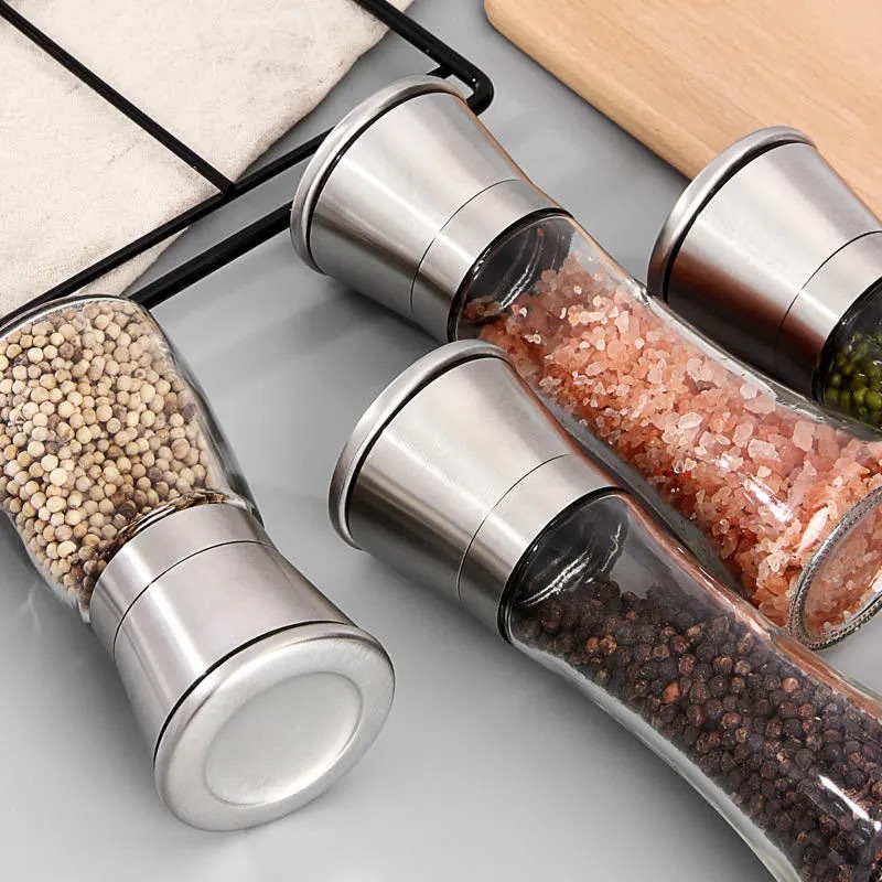 Title 5, Stainless Steel Pepper Grinder Glass Manual