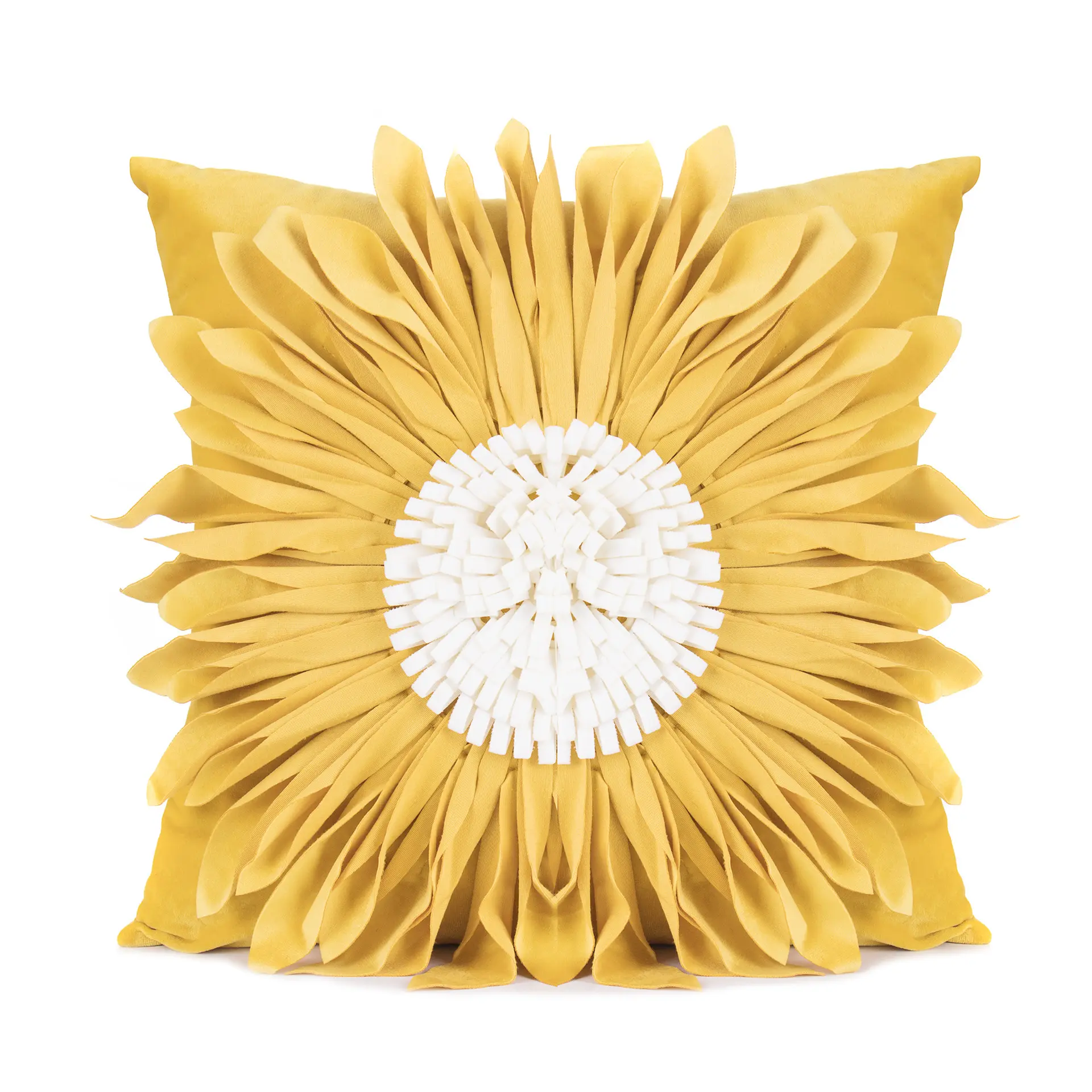 Fashion Modern Style White Throw Pillows Velvet