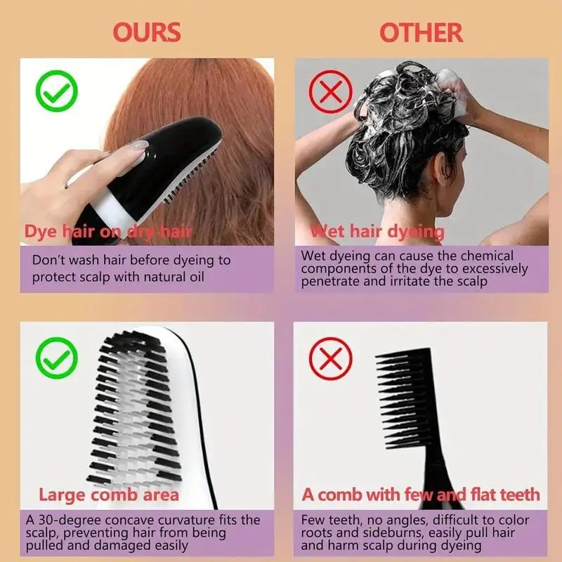 3-in-1 Black Hair Dye Shampoo, Can Cover Gray Hair, Contains Herbal Ingredients, Including Ginseng Extract, Natural Coloring.