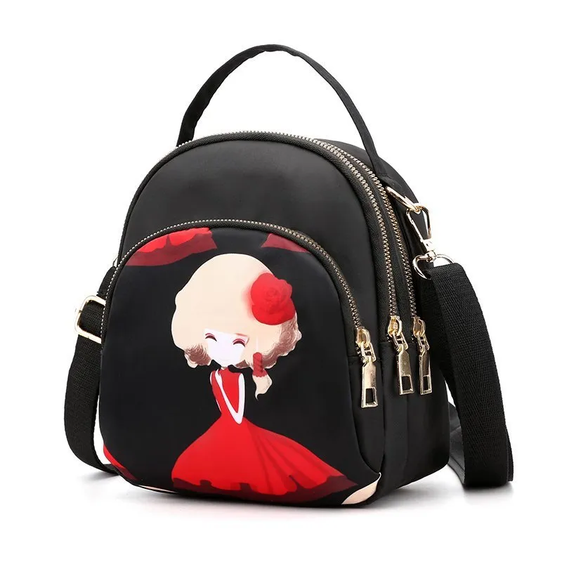 Fashion Country Style Ladies Literary Ethnic Simple Backpack - Girl