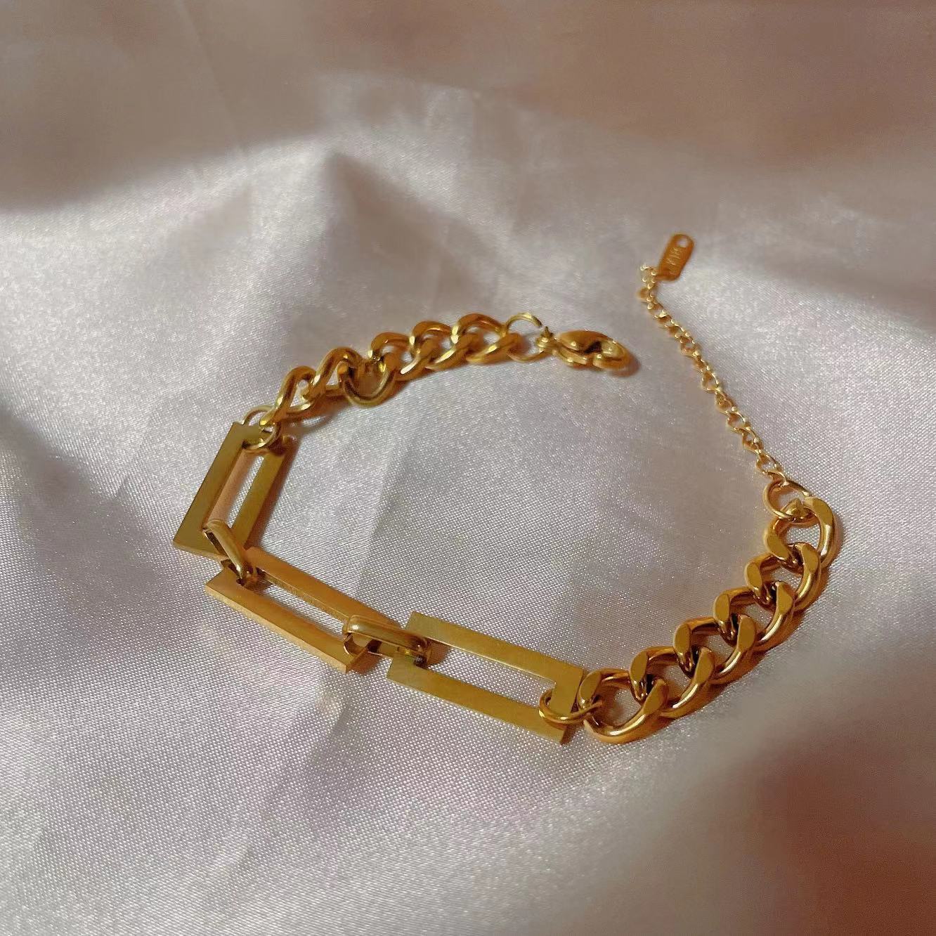 Necklace Cool Personality Splicing Chain Titanium Steel Necklace