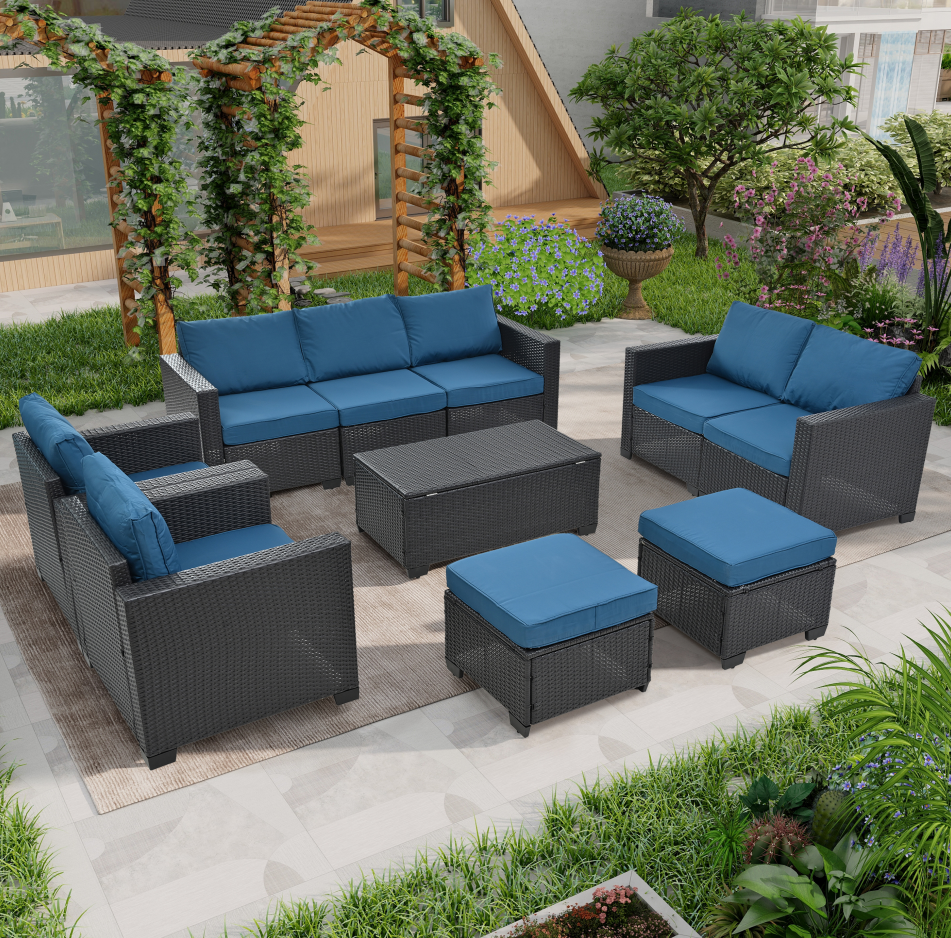 10 Piece Patio Furniture Set - Picture 13 of 13