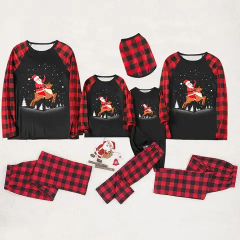 Letter Printing Family Suits for Both Men and Women
