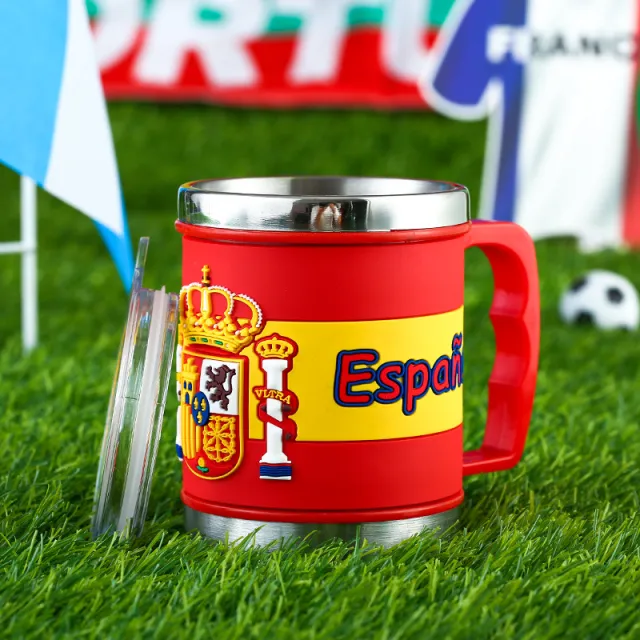 World Cup Soccer Mug Souvenirs Fans Small Gifts Event Prizes Spain - Shop at LoveMi