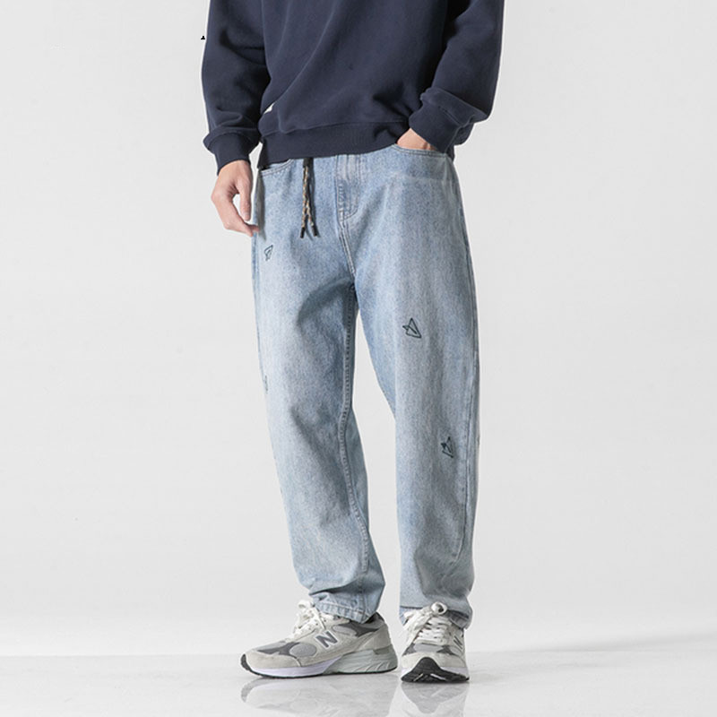 Men's Hip-hop Original Trendy Loose All-match Wide-leg Trousers