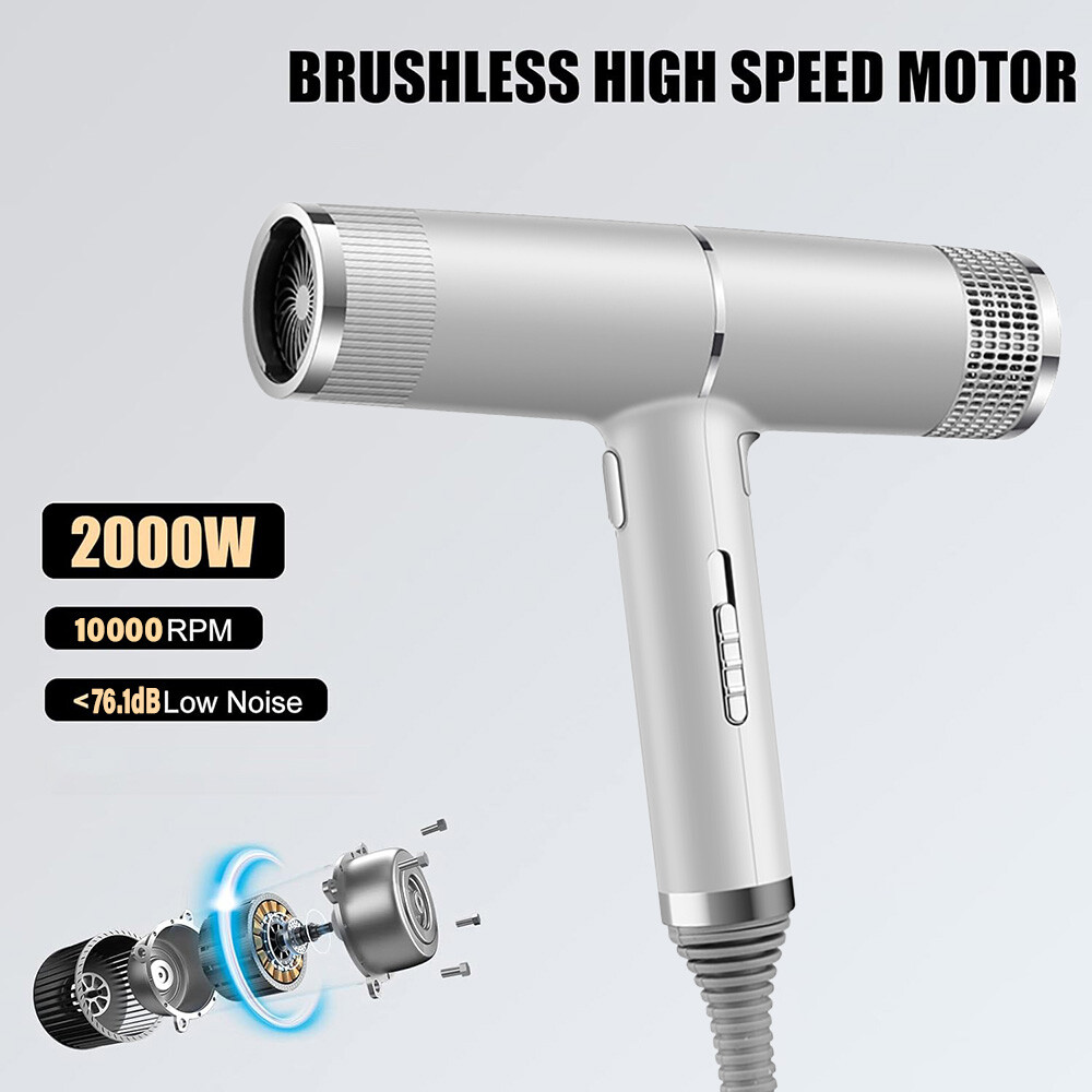 3in1 Style Hair Dryer Nozzle Concentrator Blower Pro Salon Heat UK — image 5