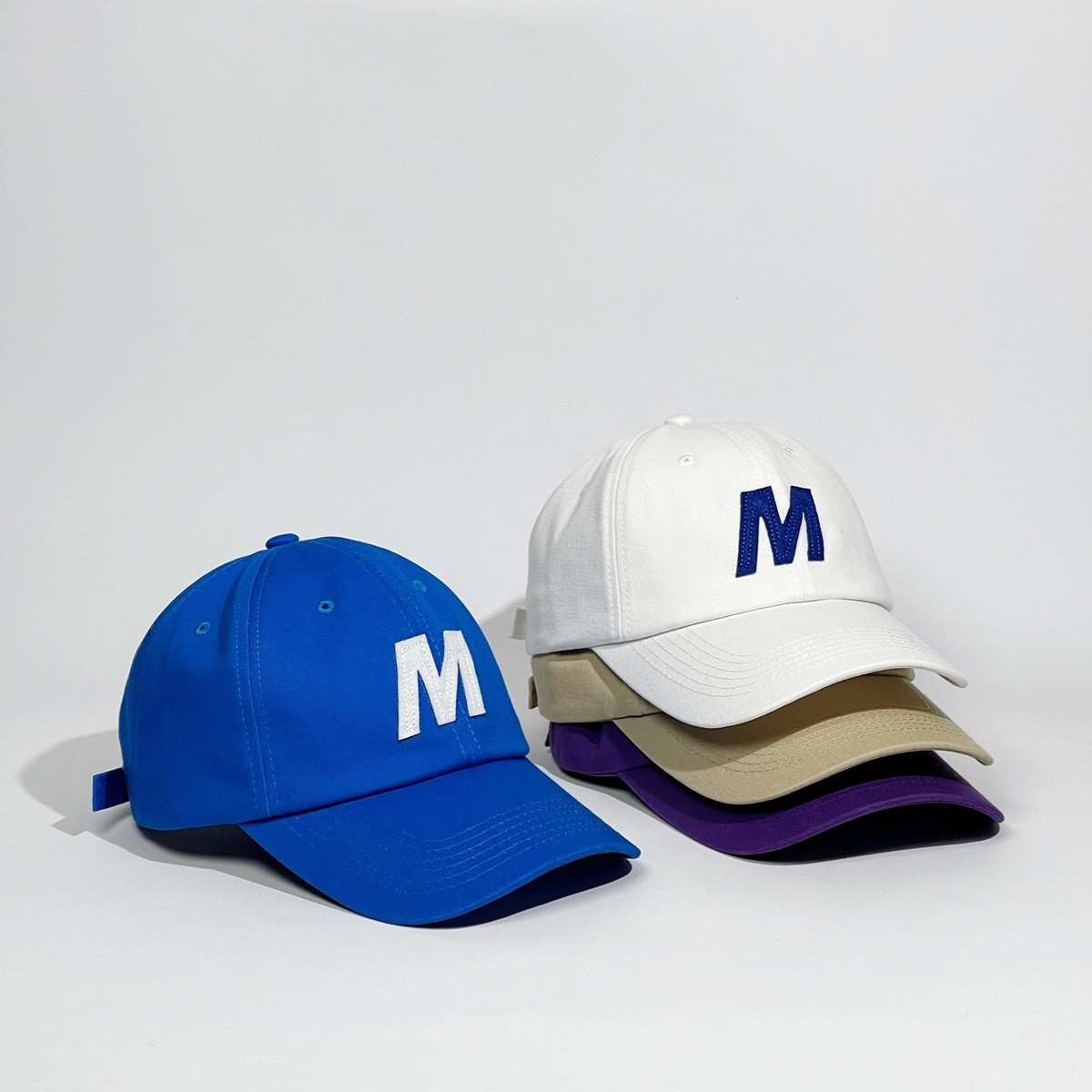 Women's Lettering Face Small Baseball Hat