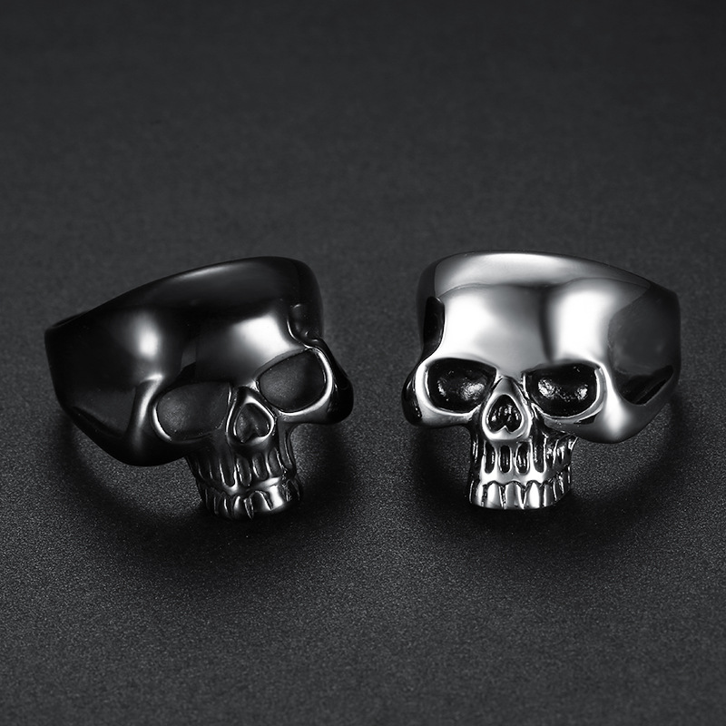 Men's Fashion Unique Punk Style Series Skull Ring