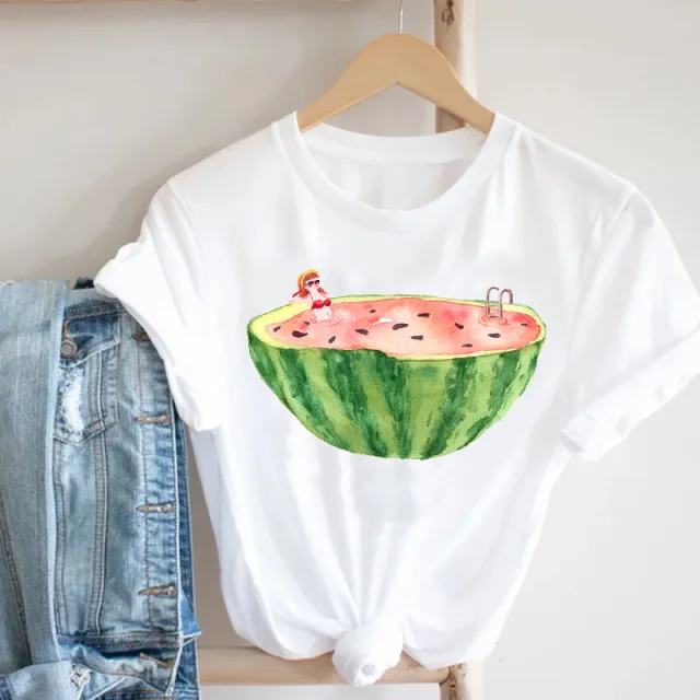 Harajuku Men's Cartoon Short Sleeve Youth Popular Collar Casual Men's T Shirt 6 Style - Shop at LoveMi