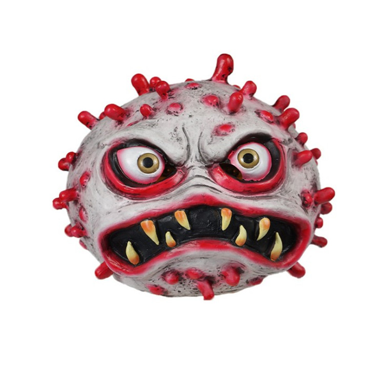 Grey virus headgear