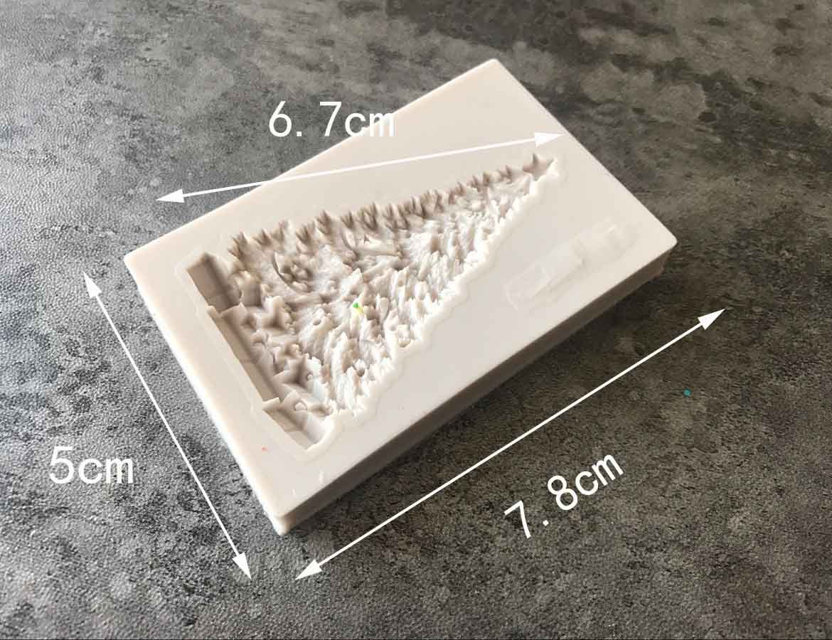 Christmas Tree Silicone Fondant Cake Baking Mold