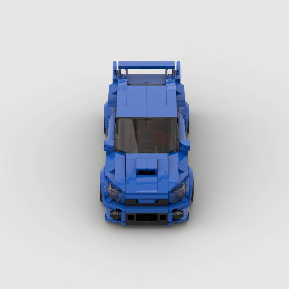 Ensemble de construction de voitures de sport, 303 pièces, léopard ailé wrx-stis – Image 4