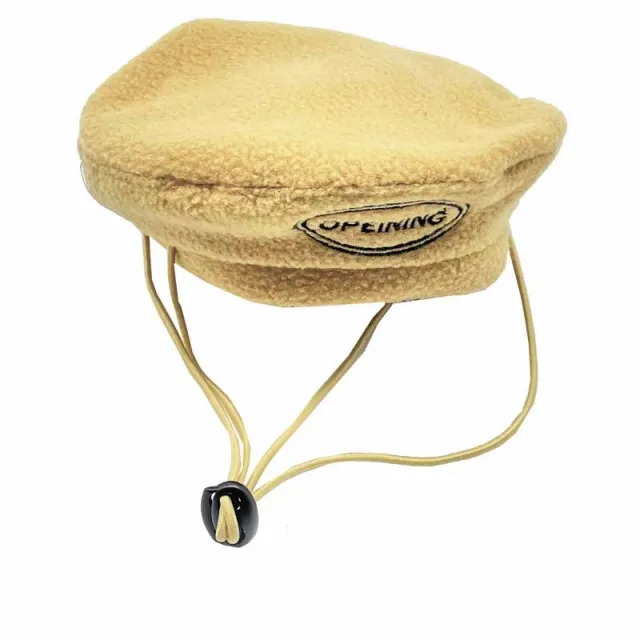 Pure Color Simple Pet Dog With Beret Khaki - Shop at LoveMi