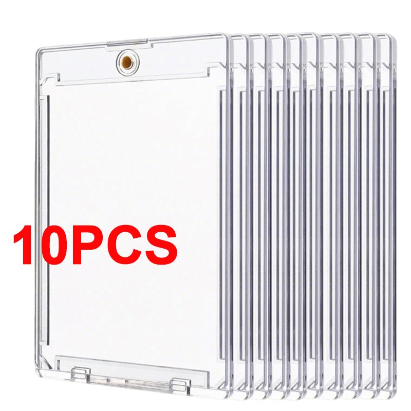 10 Pack V35pt One Touch Magnetic Trading Card Holder Case Mag — image 7