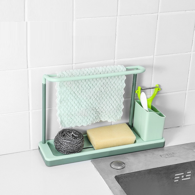 Punch-free Kitchen Countertop Organizer Storage Rack - Image 4