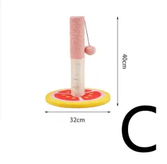 Small Cat Climbing Frame Cat Scratching Ball Sisal Column Resistant To Scratching And Biting - View 1