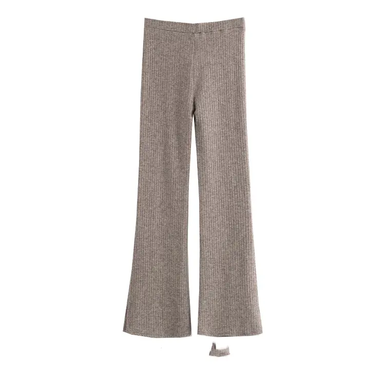 Women's All Match Casual Knitted Straight Leg Pants