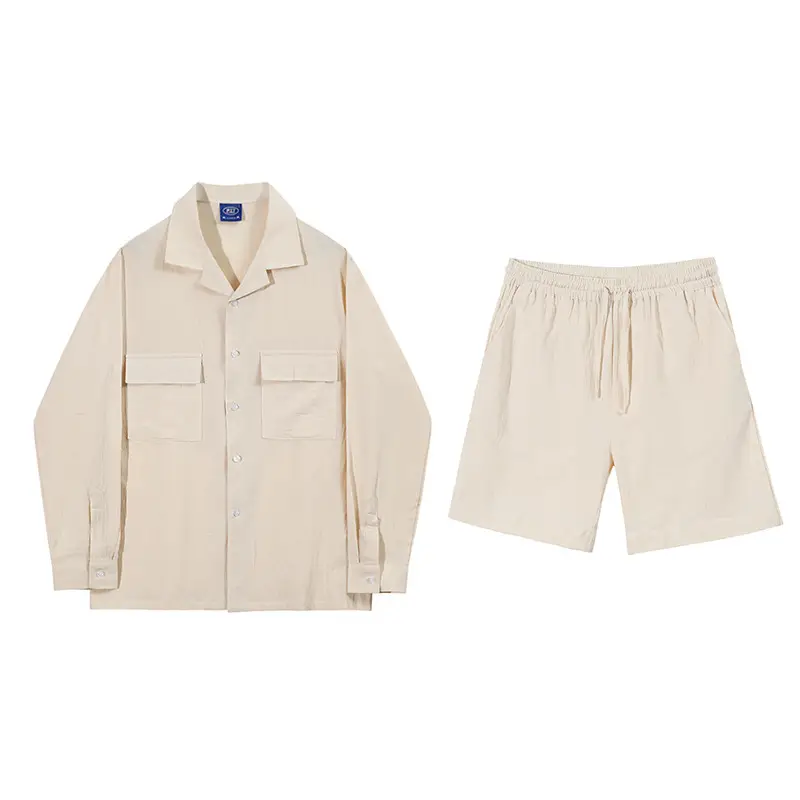 Summer Work Clothes Long Sleeved Shirt Men's