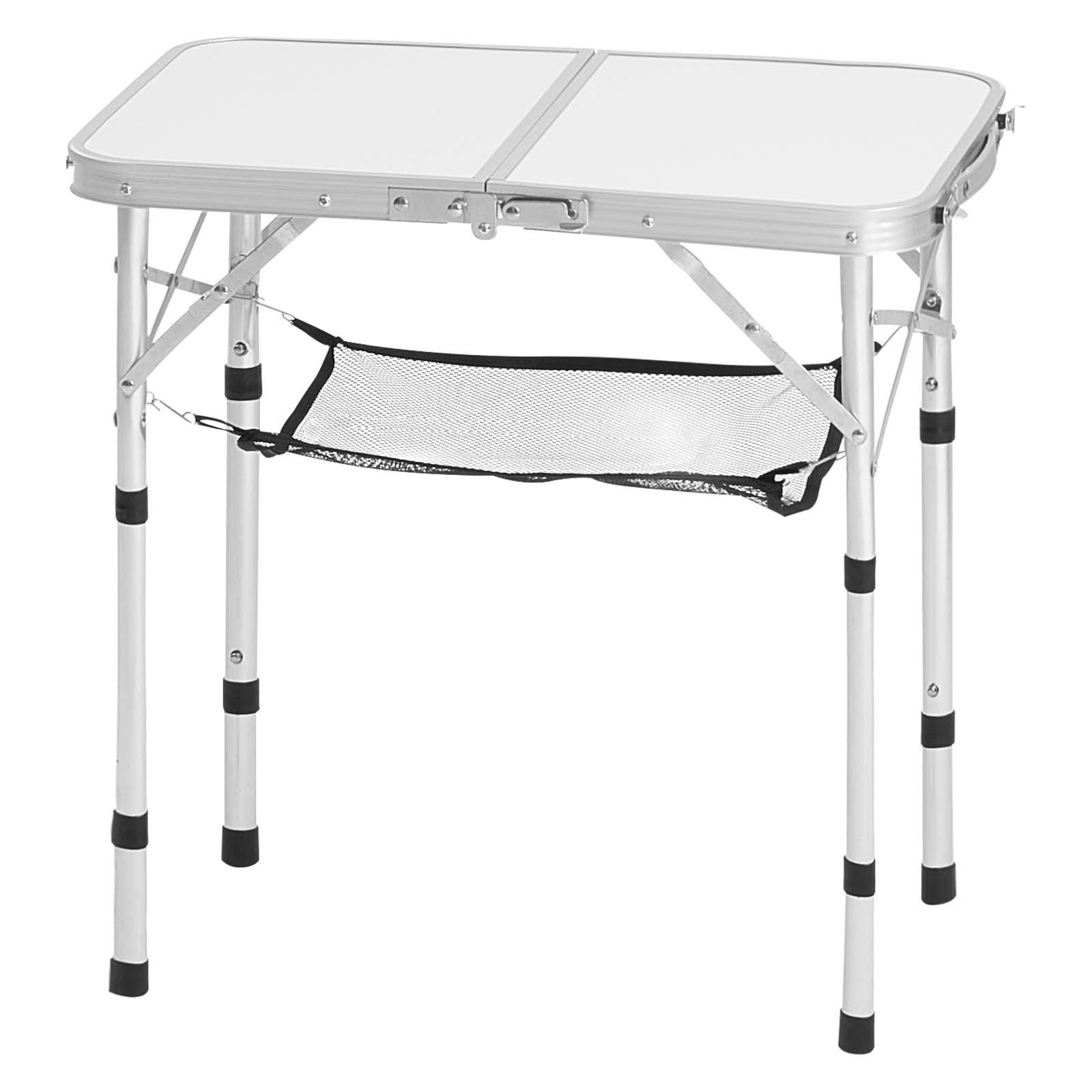 2ft Folding Portable Camping Table Aluminum Outdoor Table Adjustable Height — foto 6