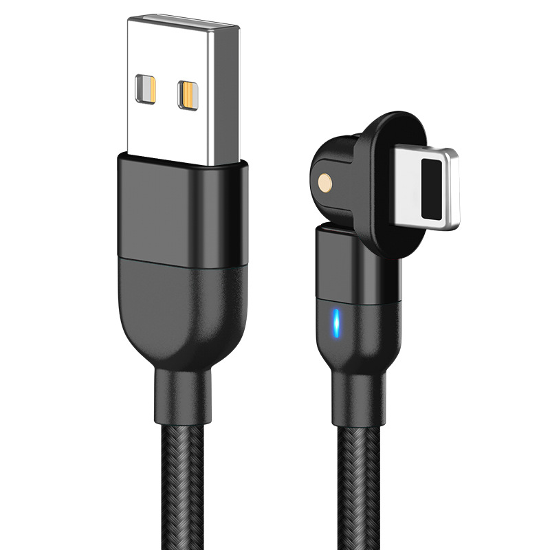 3-in-1 Magnetic Charging Cable – Fast USB-C Data Cord for Mobile Phones (5V/3A) - 第 4/10 張圖片