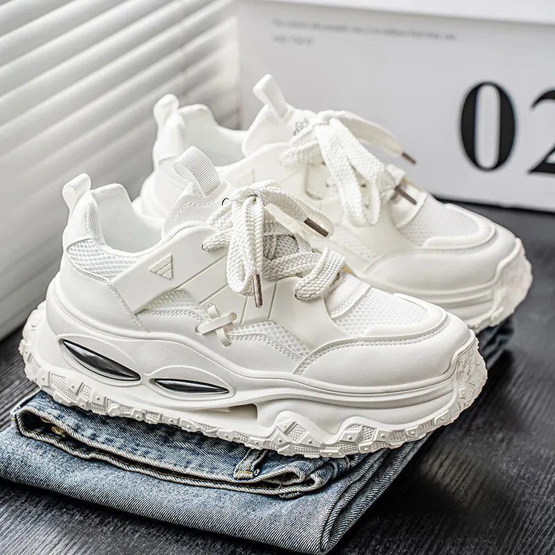 New Autumn Men's Shoes, Korean Trendy Dad