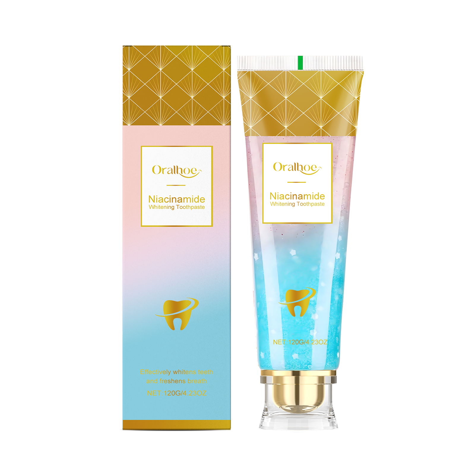 Niacinamide Whitening Toothpaste 120g-box