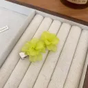 Duckbill Clip Green Flowers