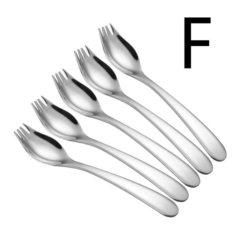 Title 9, Stainless Steel Western Food Dual-purpose Fork ...