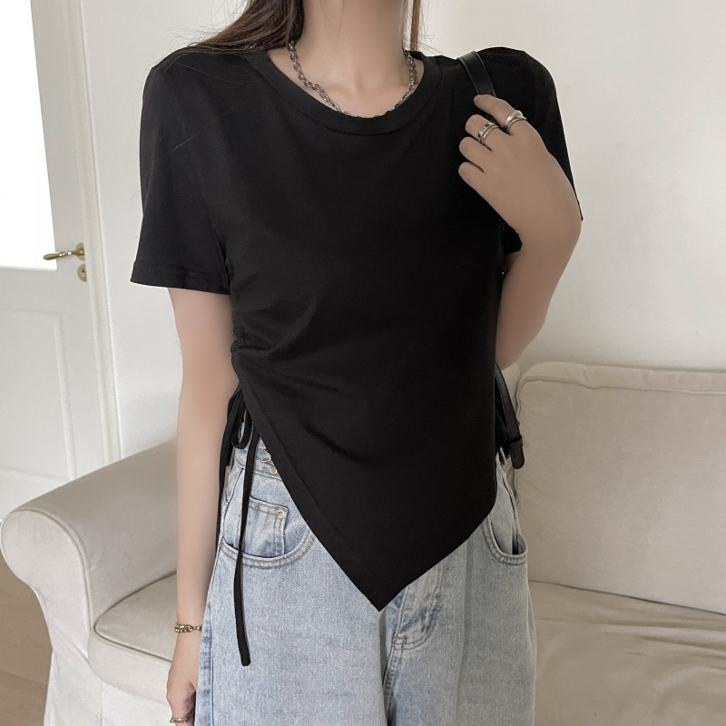 Korean Fashion Y2K T-shirt Women Summer