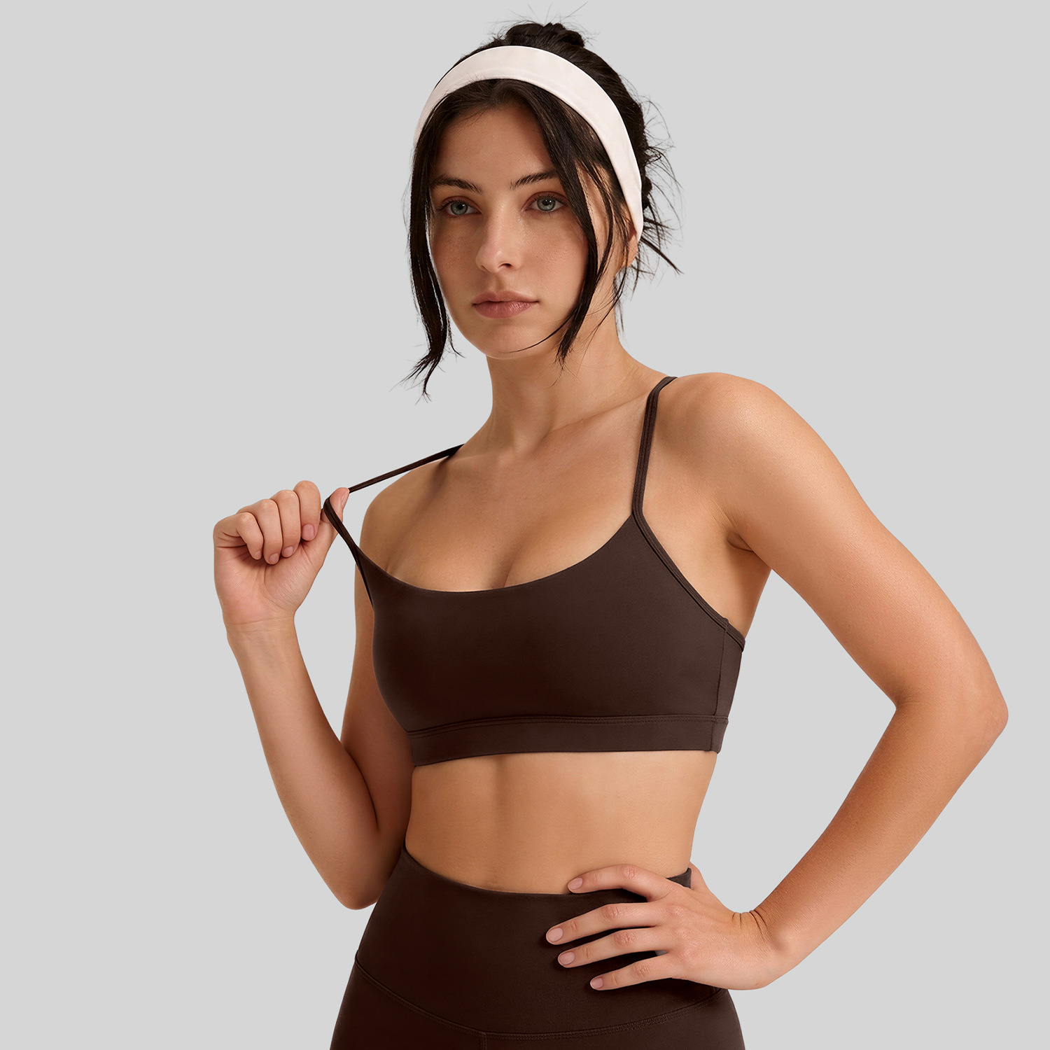Women's Yoga Sports Fitness Bra With Thin Straps, High Impact Shockproof, Anti-Sagging & Back Beautifying Followed Stores 7
