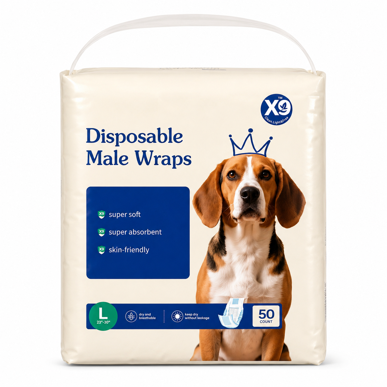 Disposable Male Dog Wraps 8