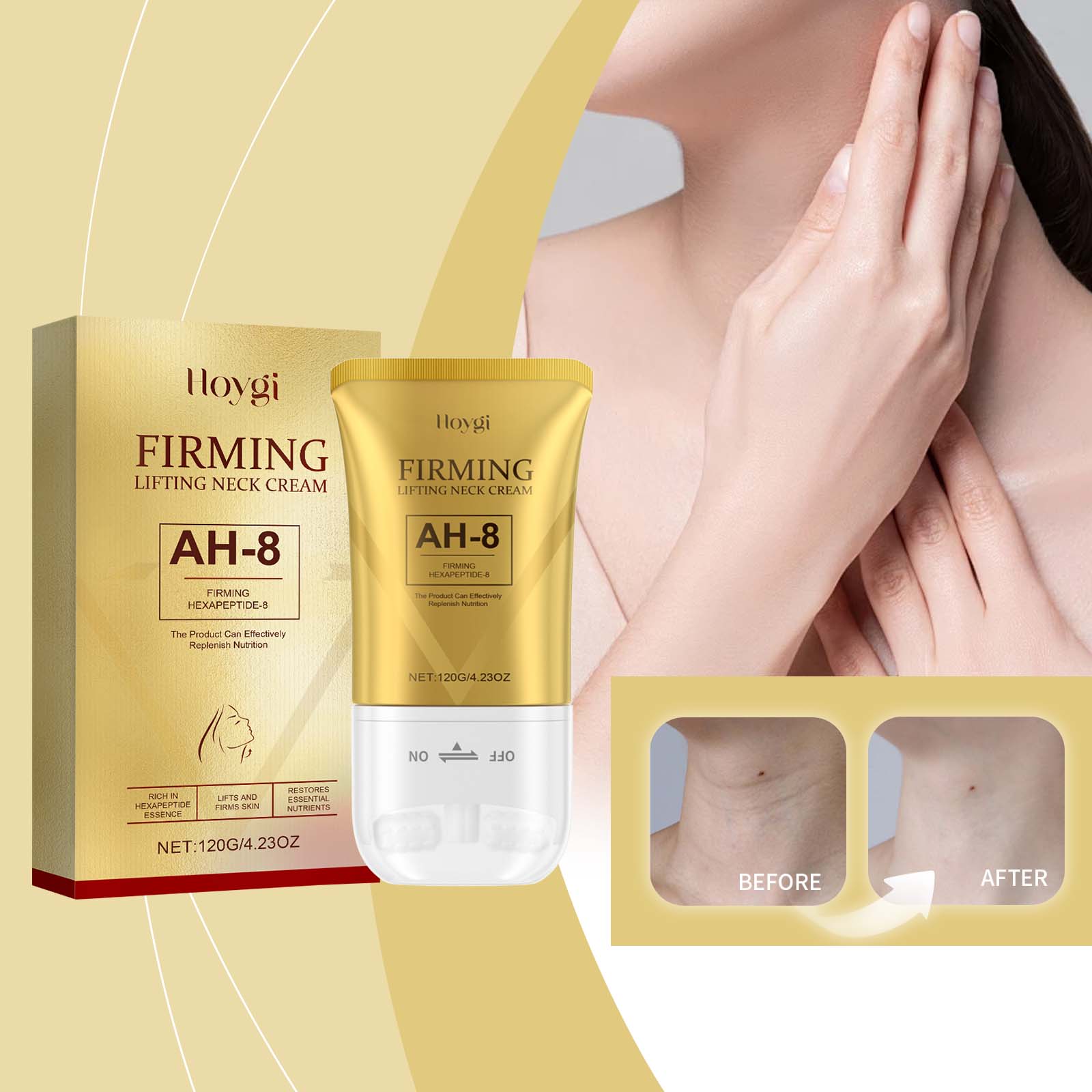 Neck Tightening Roller Cream — foto 4
