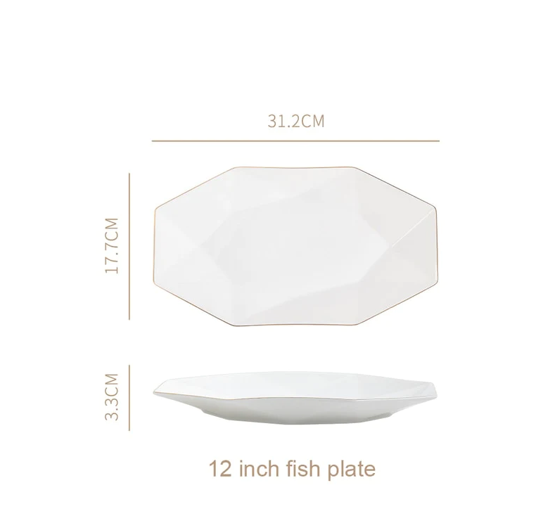 12inch fish plate