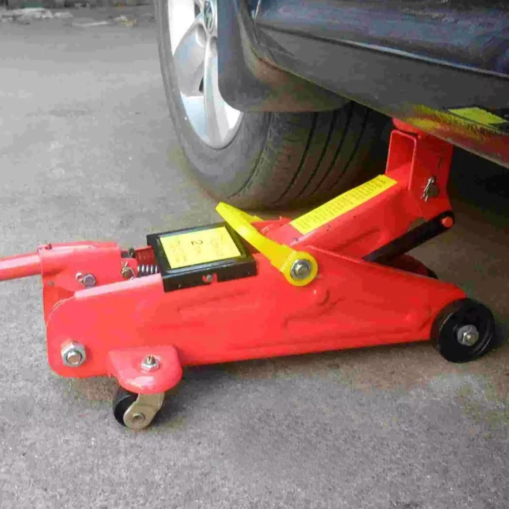 2 Ton Tonne Hydraulic Trolley Floor Jack With Plastic Storage Carry Case Car Van — image 2