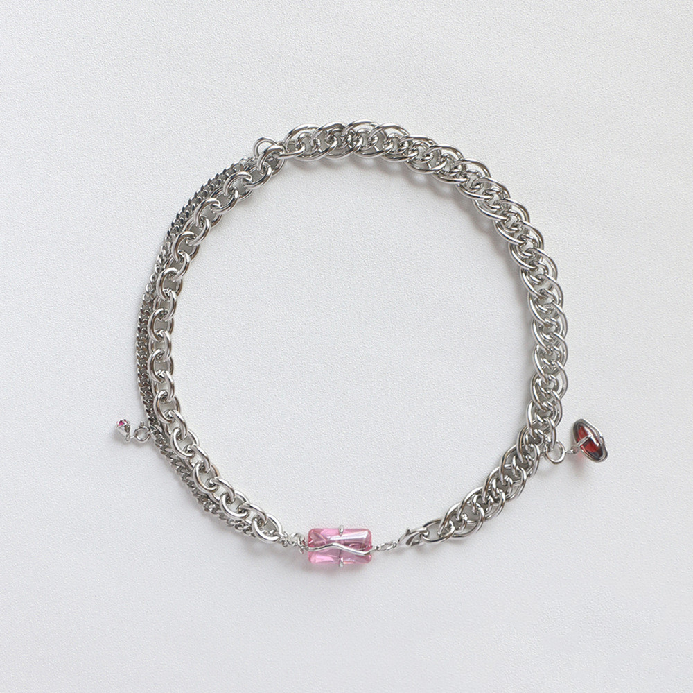 Опаловое дизайнерское регулируемое и сменное колье