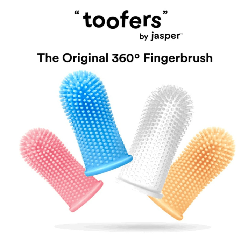 Brosse à dents doigtier silicone chien chat — Hygiène dentaire 20