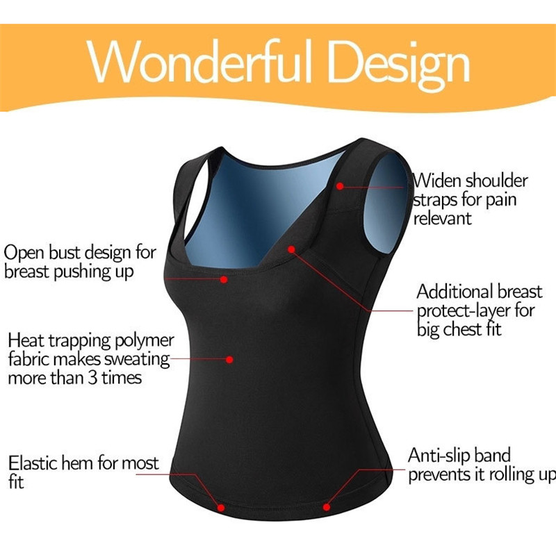 Sweat-burning Suit For Fat-burning Abdominal Fitness And Sweating Vest