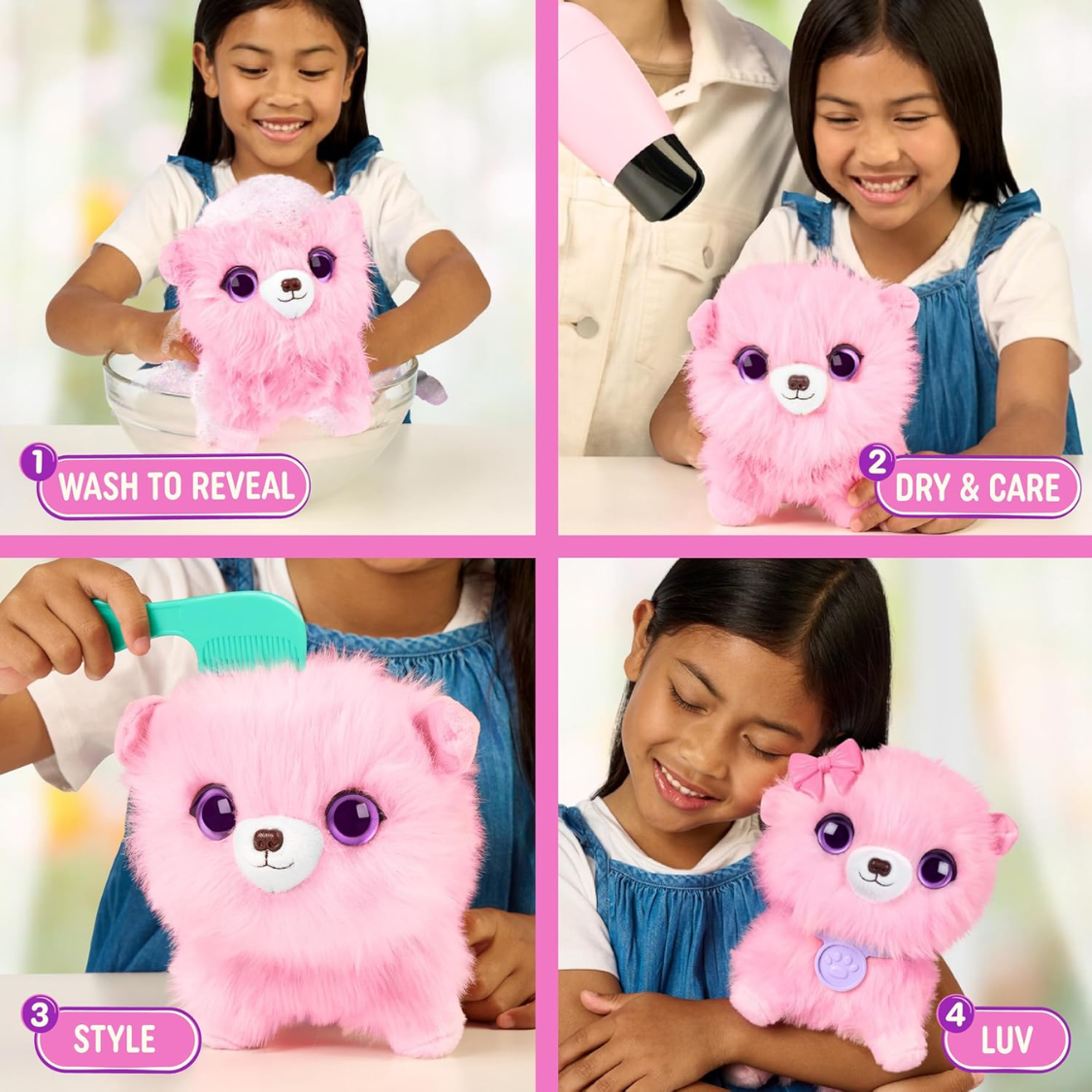Surprise Pet, Mystery Plush Toy, Wash To Reveal Wash To Reveal 1 Of 3 Rescue Pets — foto 5