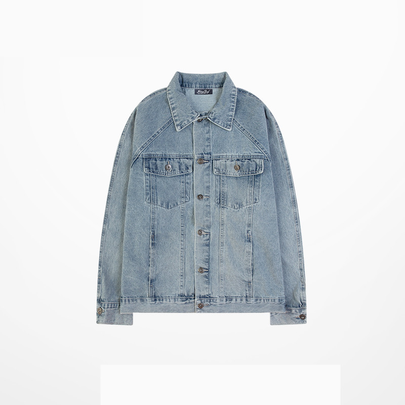 Denim Jacket Men's Trendy Brand All-match Loose